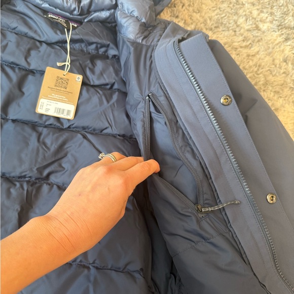 NWT Patagonia Tres 3-in-1 Parka. Navy Blue. Men’s Size Medium - Picture 5 of 13